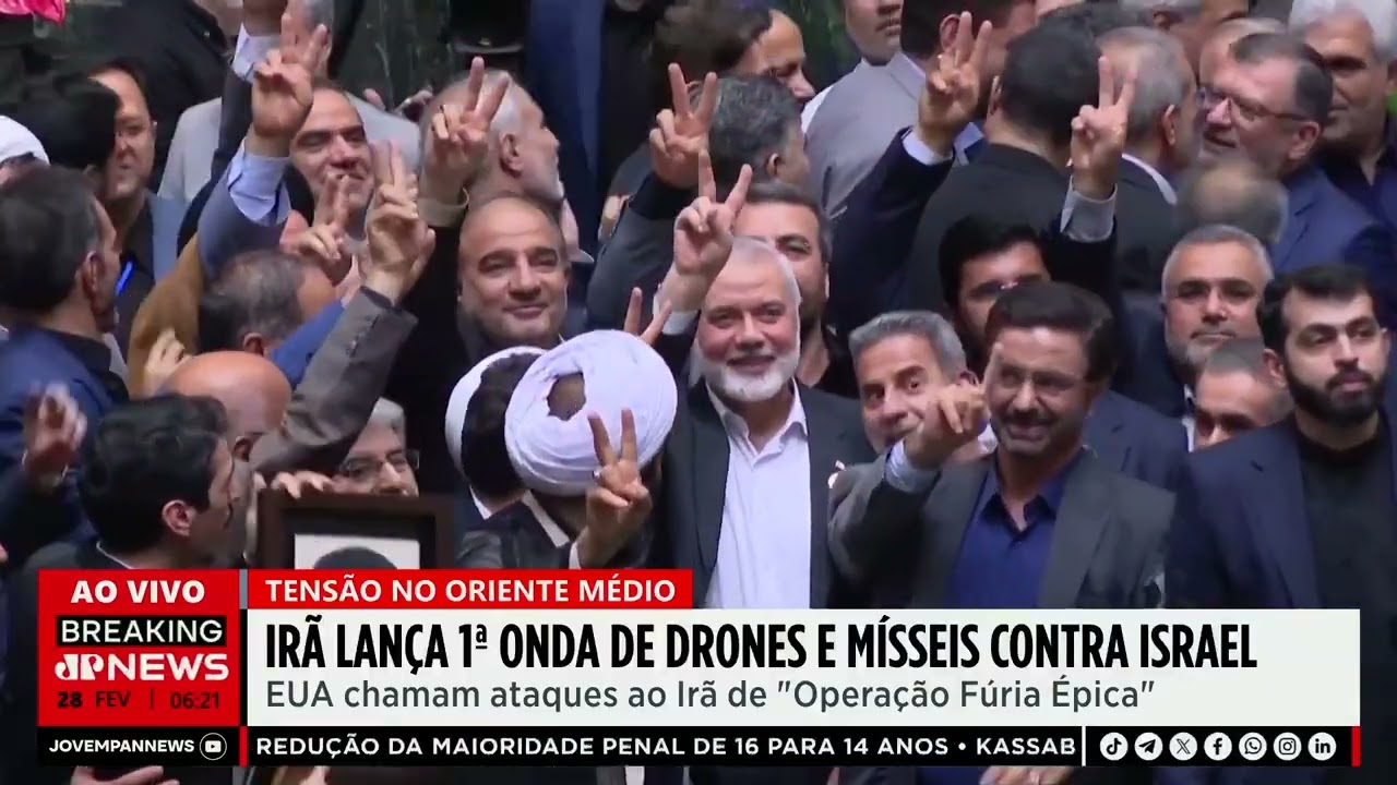 Irã mira bases dos EUA após ataque coordenado com Israel