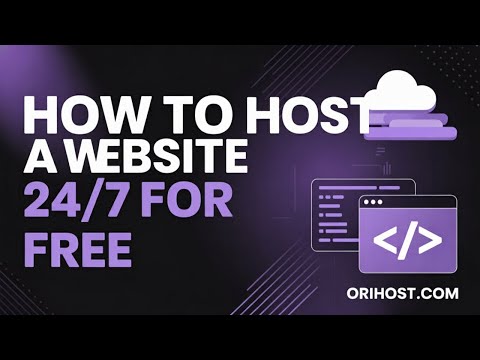 How to Host a Website 24/7 FOR FREE Using Orihost + Cloudflare Tunnel (VERY EASY)