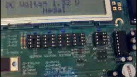 home made volt  meter  with pic16f877a