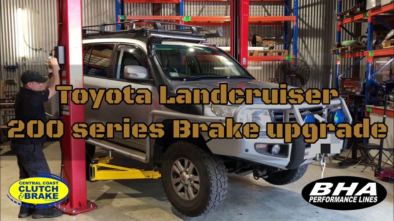Toyota Landcrusier 200 series Brake upgrade YouTube