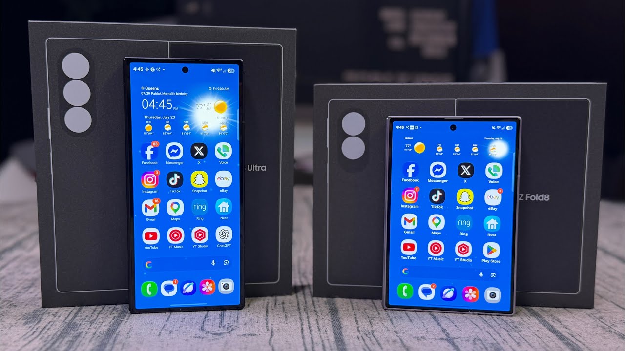 Thumbnail for Samsung Galaxy Z Fold 8 / Z Fold 8 Ultra - Unboxing and First Impressions