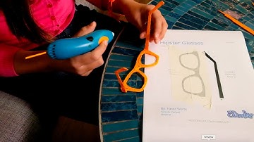 3Doodler Start Hipster Glasses Project Demo