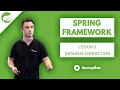 Spring framework  lesson 3  its time to connect to your database