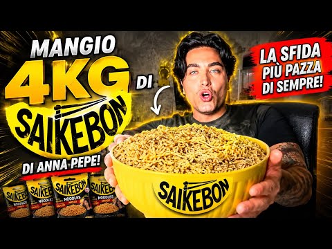 I eat 4 kg of Anna Pepe's saikebon hahaha next challenge ???? On 1 G: LUCKYY_JOHN I LOVE YOU