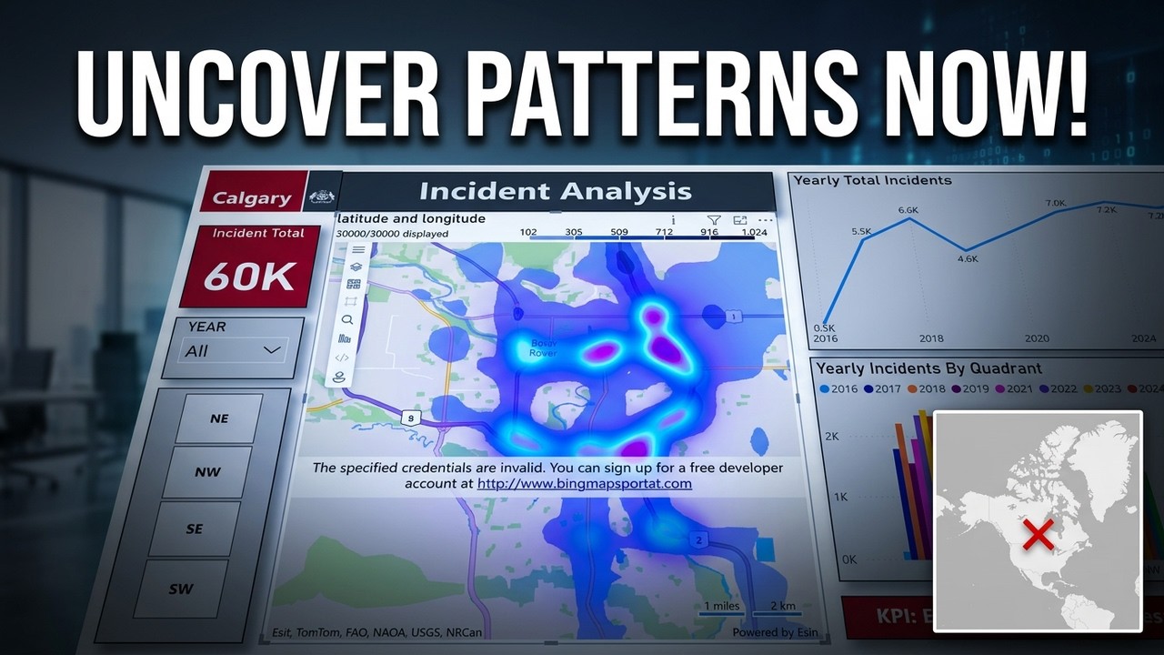 Power BI Charts Tutorial | Create Heat Map Visuals | M query to get ...