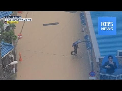 시청자 제보 영상으로 본 집중호우 / KBS뉴스(News)