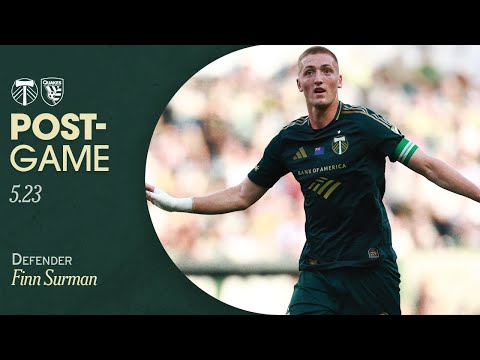 Finn Surman Postgame Press Conference | May 23, 2026 | PORvSJ