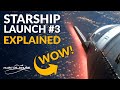 Spacex starship launch 3 ift3 explained