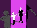 呪術キャラで踊ってみた⑤　#jjk #dance #tuzelity #animation