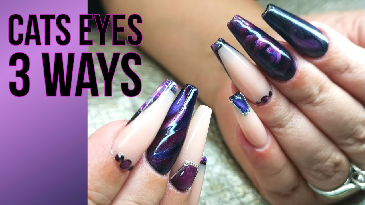 Things You Can Do With Cat Eyes Magnetic Gel Polish - Youtube