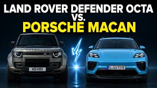 Land Rover Defender OCTA vs Porsche Macan – Off-Road Beast vs Performance SUV | Motorvision