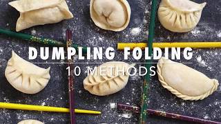 10 ways to fold dumplings