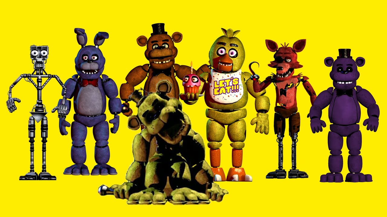 Gmod FNAF | Freddy and friends deserted in a desert! [Part 1]