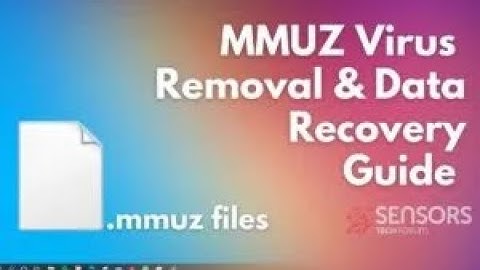 Mmuz Virus [.mmuz Files] Remove + Decryption Guide [Free]