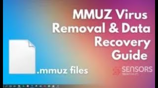 Mmuz Virus [.mmuz Files] Remove + Decryption Guide [Free]