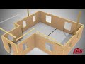 EPS Buildings: How a house is built using structural insulated panels