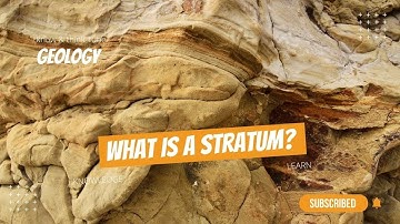 Stratum 👌 : what a stratum is in geology 🔥 #Geology