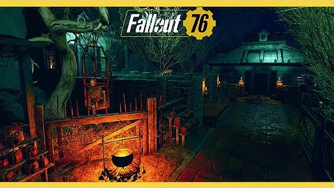 Fallout 76 - Halloween Abandoned Mine Shelter - Adventure Mode