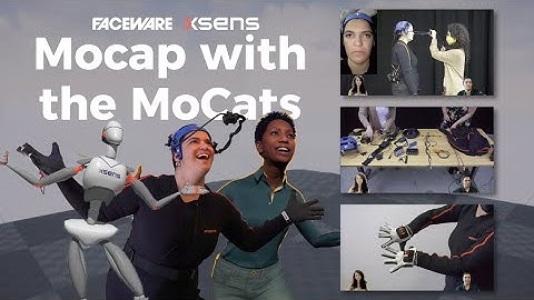 Hardware set up for MetaHuman with Faceware and Xsens (part of the “Mocap with the MoCats” webinar)