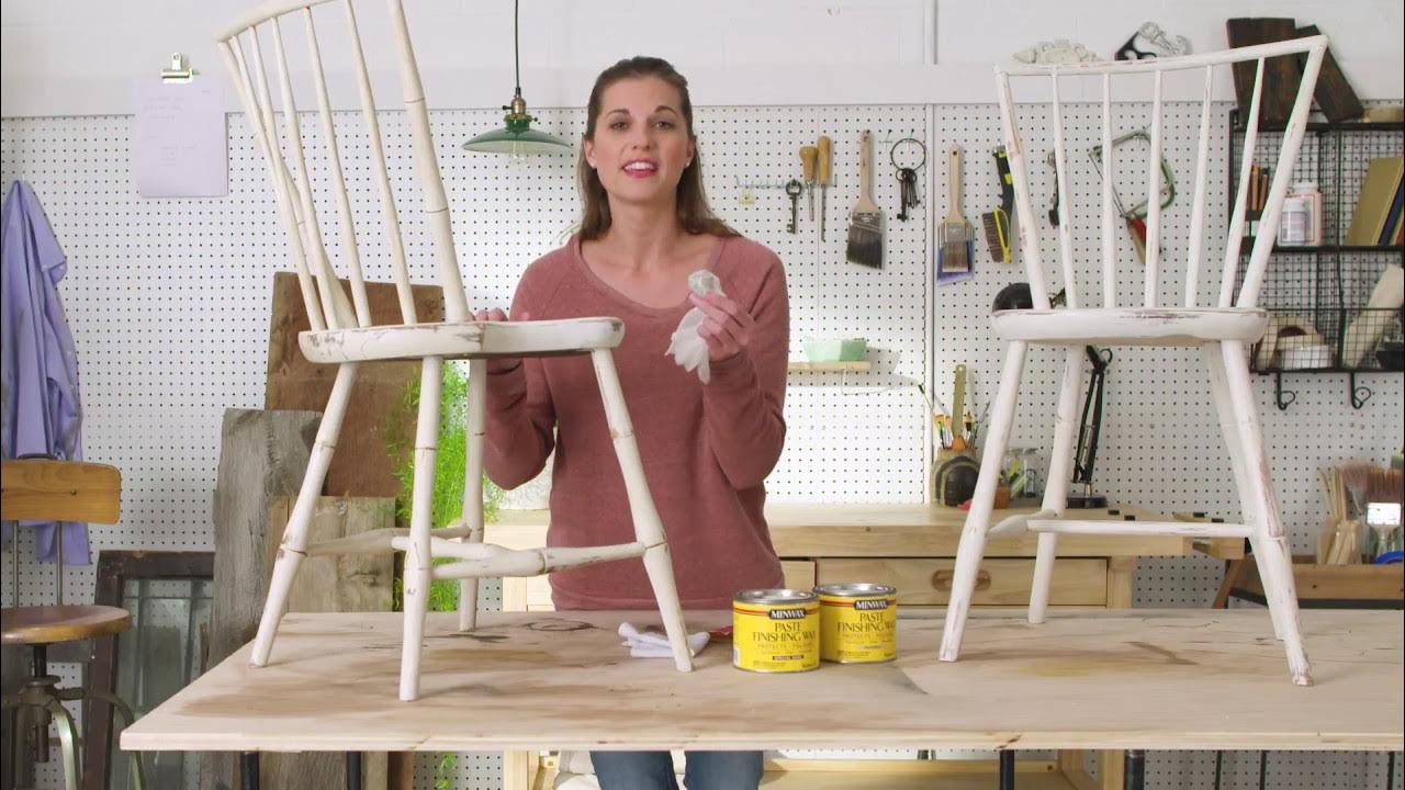Using Paste Finishing Wax Over Chalk Paint Quick Tips Minwax YouTube