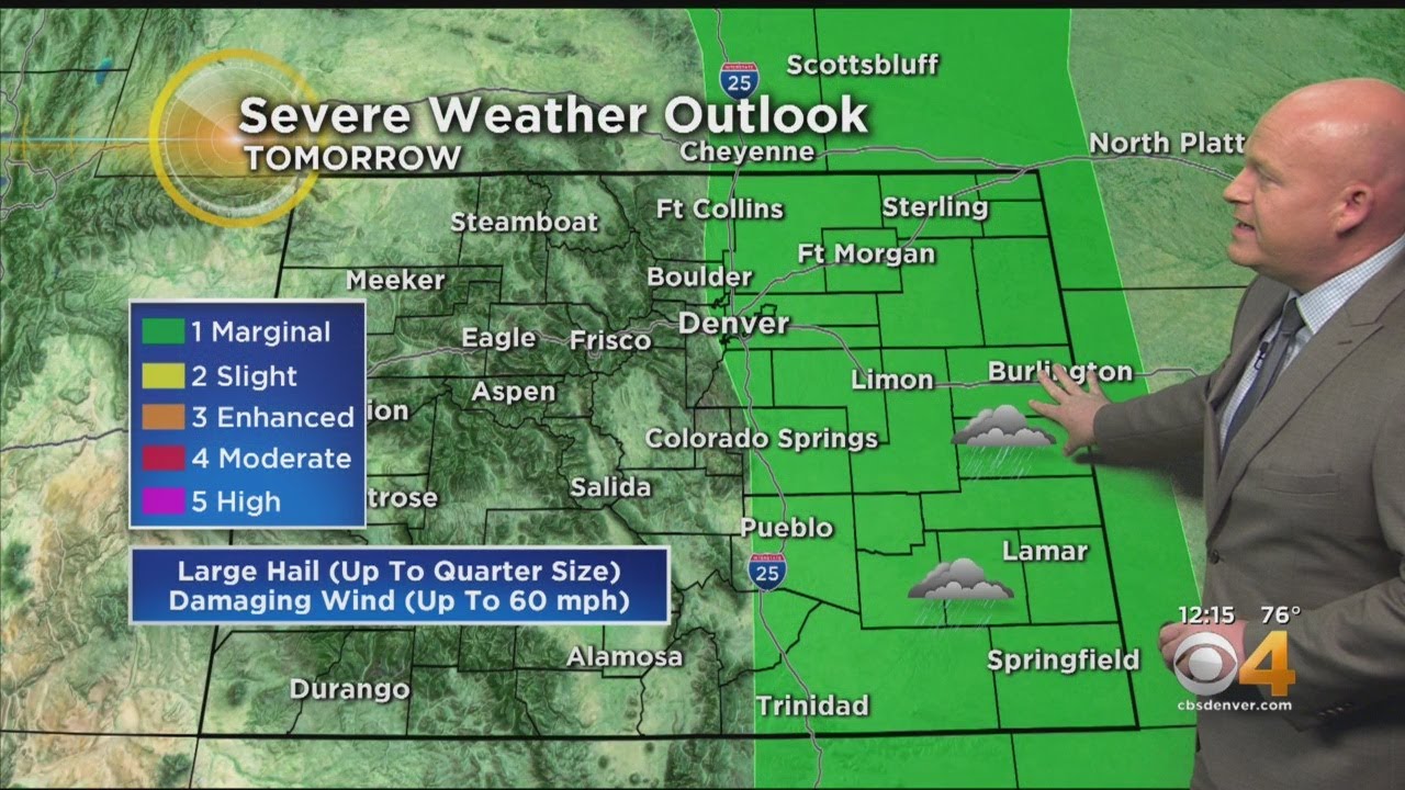 Storm Chances Go Up Friday - YouTube