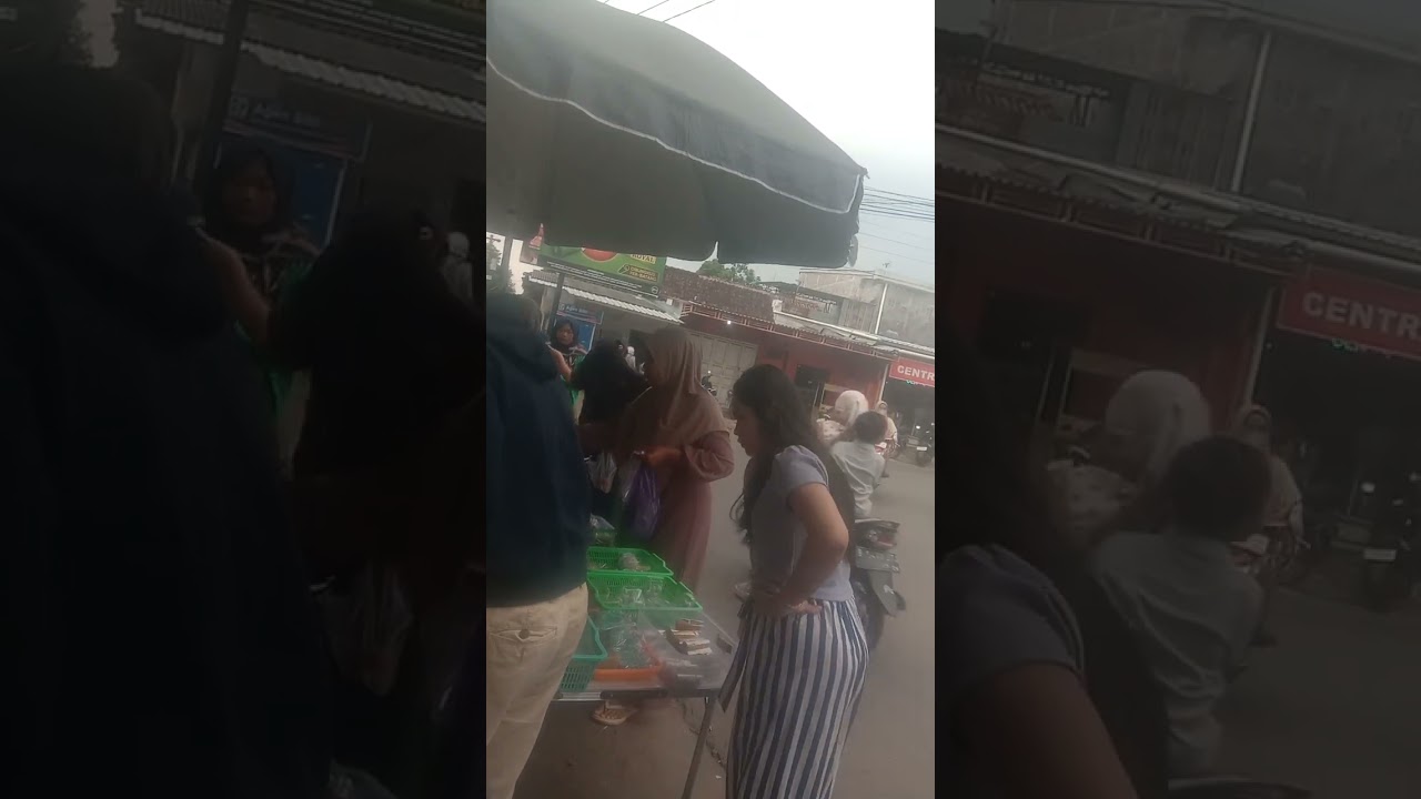 Berburu takjil,,,depan pasar tersono