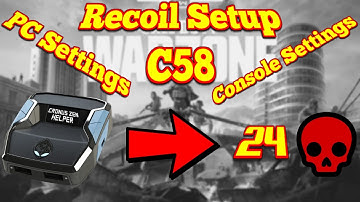 Cronus Zen Warzone Season 4 C58 Recoil Guide