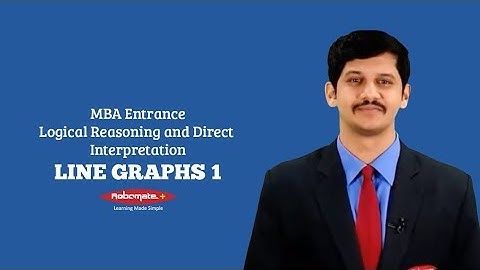 MBA Entrance | Logical Reasoning and Direct Interpretation | Line Graphs | Module 1
