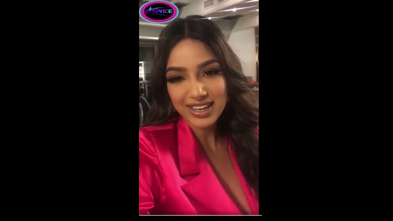 Miss Universe Harnaaz Sandhu Interview in Hindi after winning Miss Universe 2021 title