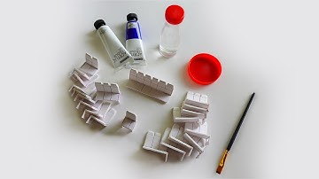 Miniature Bus | How to Paint Miniature Bus Seats  | part 18 | dry tronic