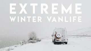 EXTREME  SCOTTISH WINTER VANLIFE