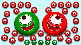 Hungry Balls Level 370 Gameplay | World 1 Complete Walkthrough & Tips screenshot 3