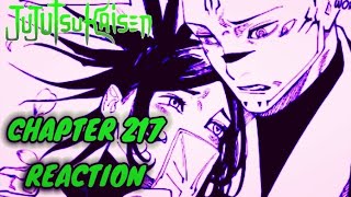 Jujutsu Kaisen Chapter 217 Reaction | This is Not What I Expected | Sukuna's Lover
