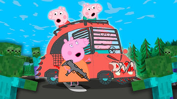 Peppa Pig vs Zombies - Zombie Apocalypse