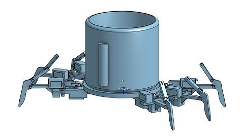 Walking robotic crab! | Demo + Explanation