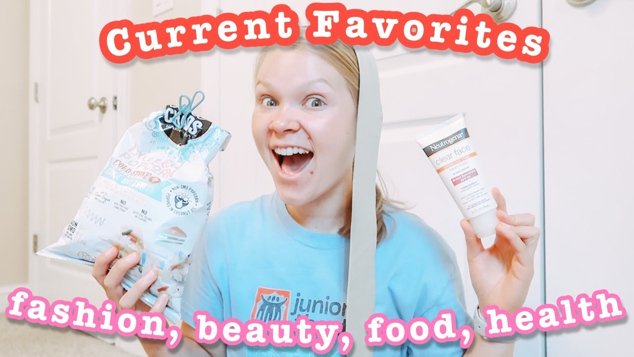 What I've Been Enjoying Recently // current favorites (fashion, health, food, beauty)