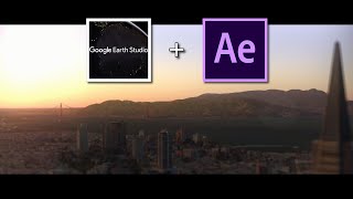 Google Earth Studio and After Effects CC2019 (First Test / San Francisco)