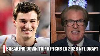 Who are the best prospects after Fernando Mendoza⁉️ Breaking down the top 6 picks | NFL Draft Daily