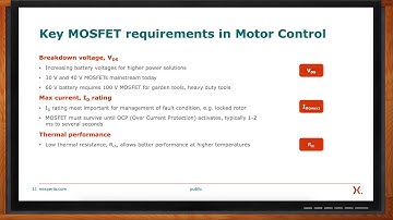 Selecting the Right MOSFET: BLDC Motor Control in Battery Applications — Nexperia and Mouser