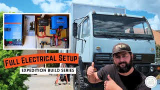 Building The Ultimate Expedition Truck With A Complete OFFGRID Electrical System!