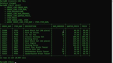 Introduction to Database Programming (MySQL) - JOINs Part 2 of 6: Practice