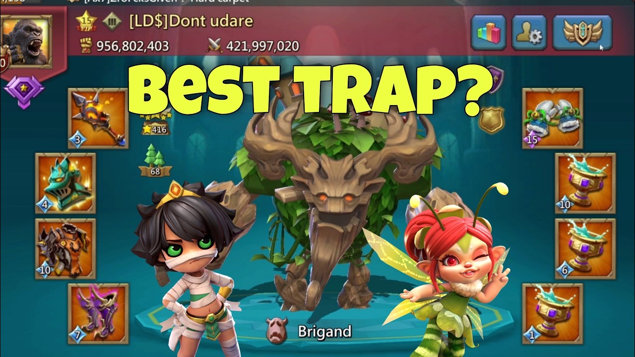 Lords Mobile - That was a crazy insane trap! I didnt expect that