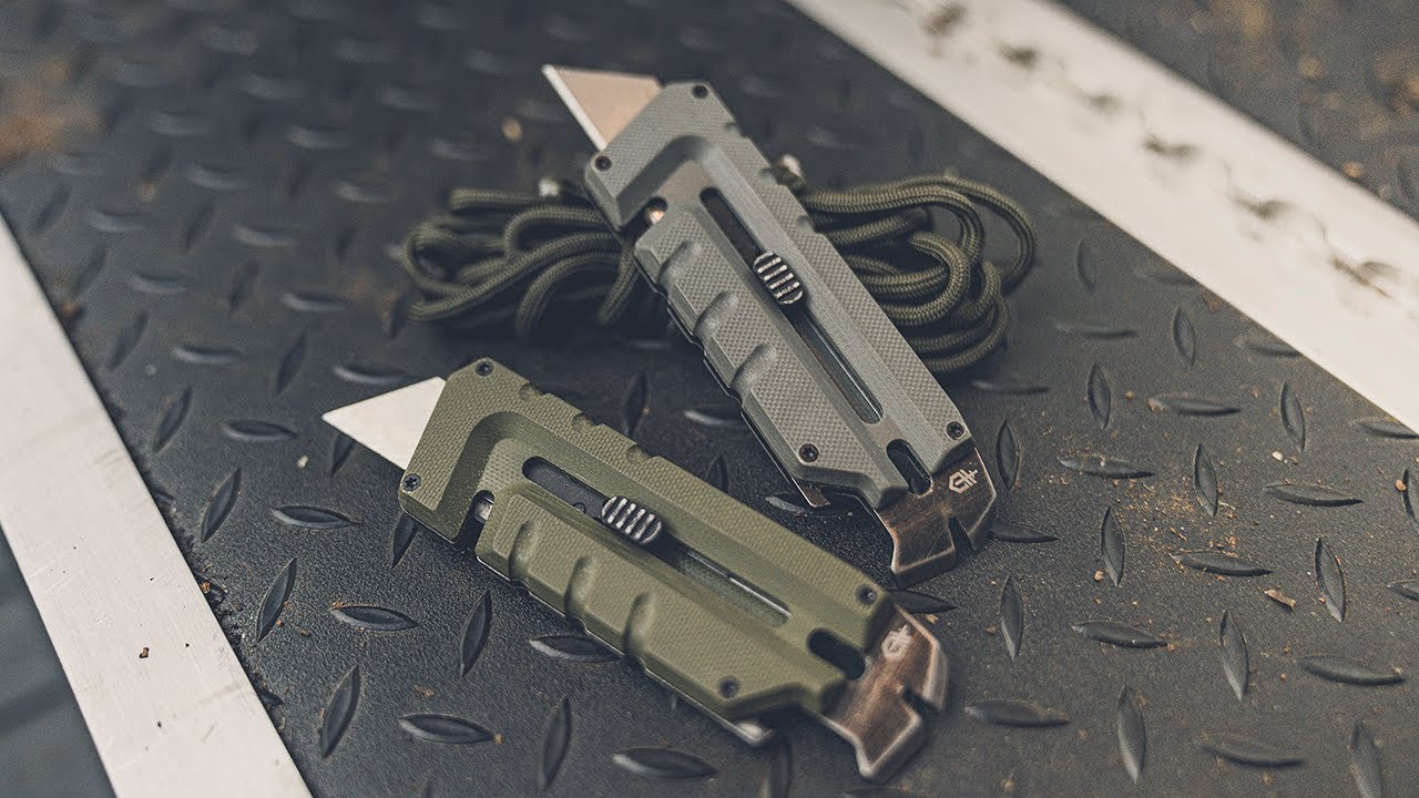 Gerber Prybrid Utility: Pocketable Multi-Tool and Utility Knife - YouTube