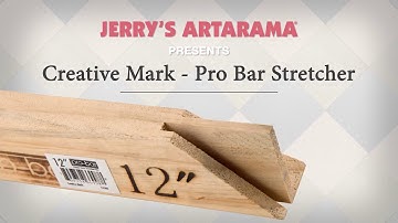 Heavy Duty Pro Bar Stretcher Strips - Creative Mark Demo
