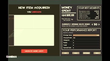 Spending $100,000 on TF2 Crate Unboxing - TF2 Crate Sim