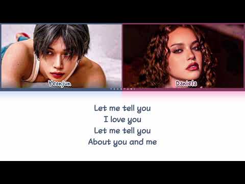 YEONJUN Ft DANIELA KATSEYE Let Me Tell You Color Coded Lyrics By Yeontani