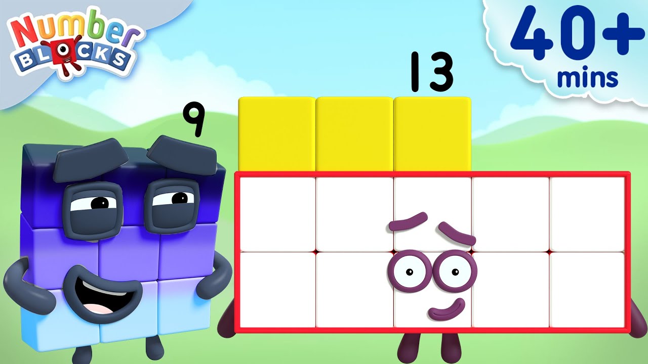 Les plus mignons des Numberblocks 😀 | Apprendre à compter de 1 à 20 | Dessins animés mathématiques