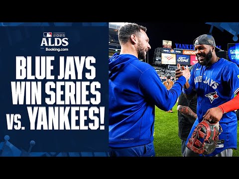 The Blue Jays are ALCS-bound! Final 3 outs in a DOMINANT ALDS vs. the Yankees 🇨🇦