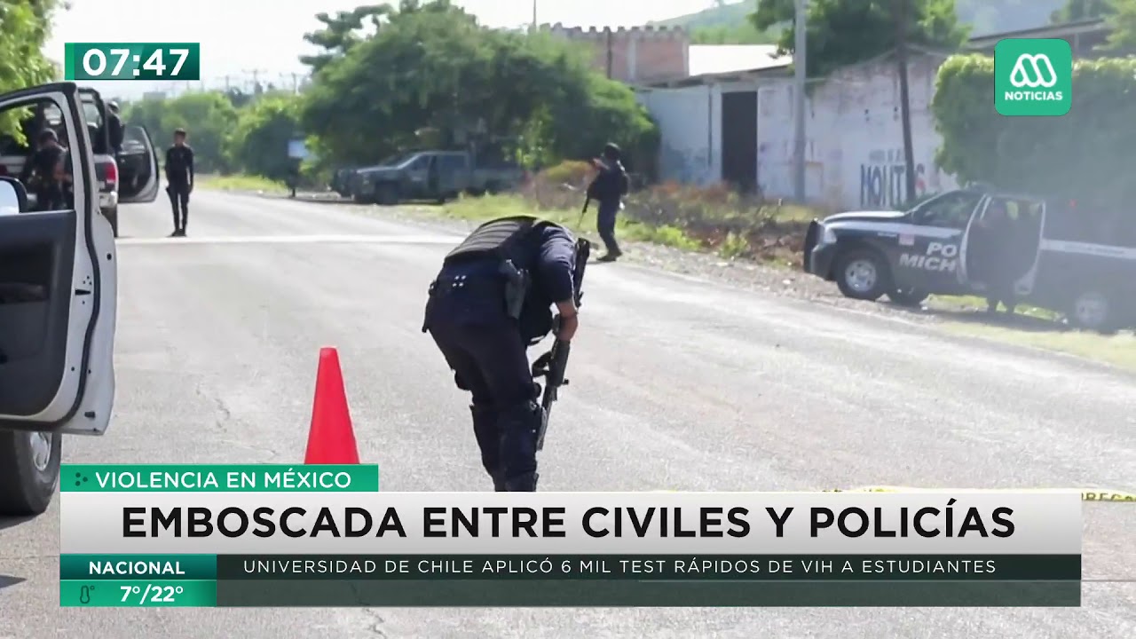 Emboscada de peligroso cartel mexicano a policías deja al menos 14 funcionarios muertos