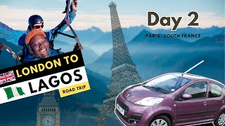 Driving Towards South France | 𝗟𝗢𝗡𝗗𝗢𝗡 𝗧𝗢 𝗟𝗔𝗚𝗢𝗦 Road Trip | 𝗩𝗟𝗢𝗚 𝗗𝗔𝗬 𝟮